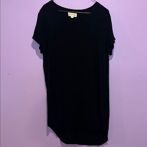 Cloth & Stone Black Short Sleeve Tee